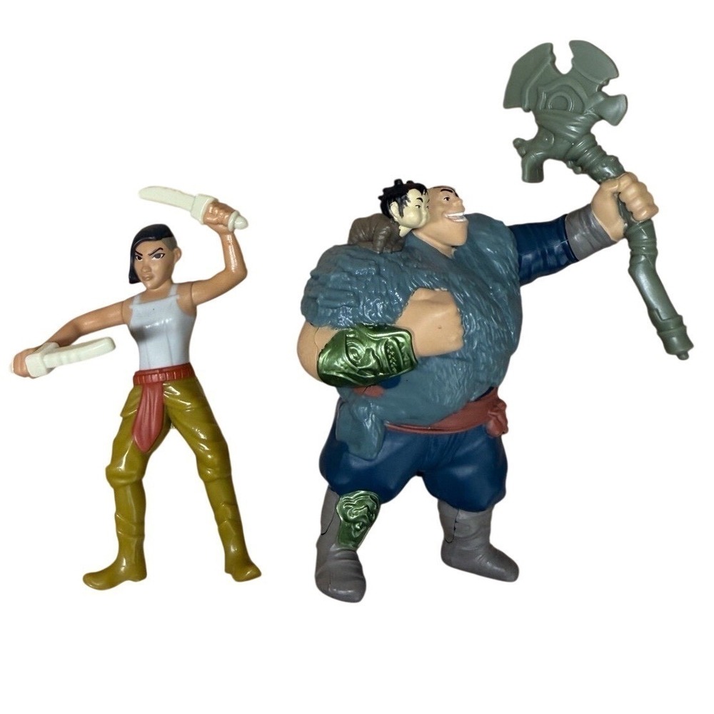 Raya And The Last Dragon McDonald's Happy Meal Toy Bundle Of Two